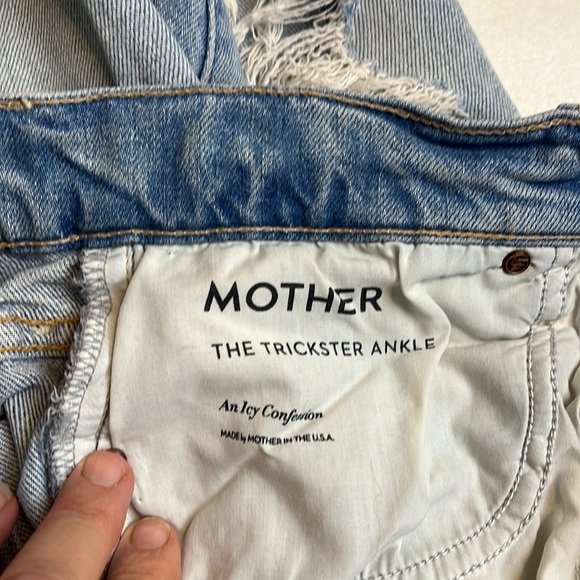 MOTHER Superior The Trickster Ankle in An Icy Confession Size 29 - Picture 10 of 13